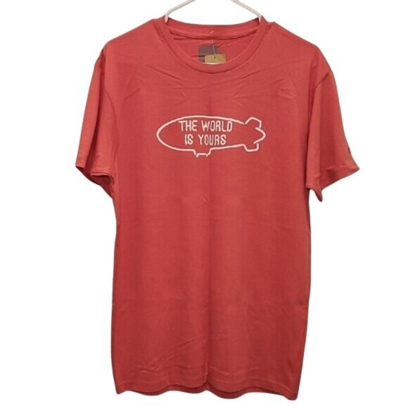 CLSC Life The World Is Yours Blimp Graphic Short Sleeve T-shirt Size Medium New - Picture 1 of 5